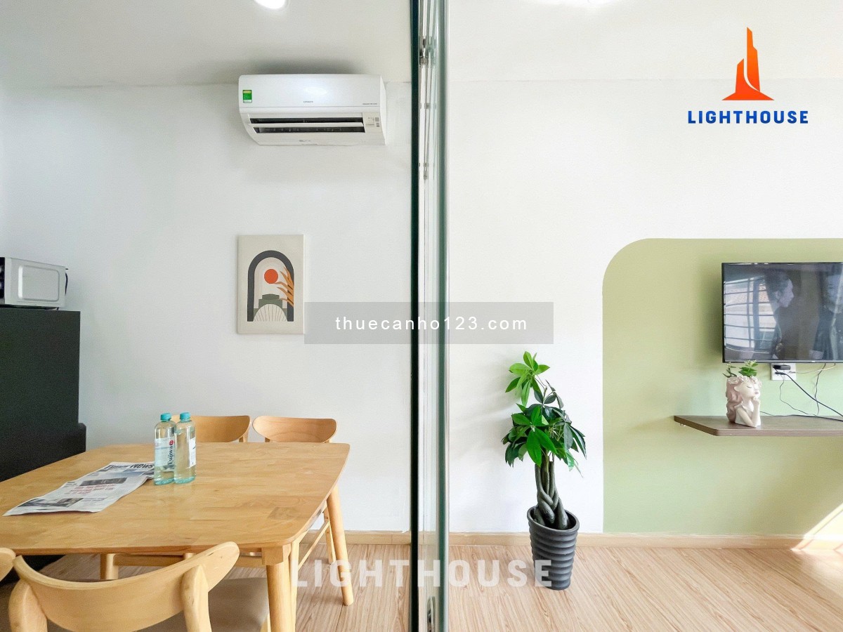 Căn hộ cao cấp 50M2 - Ban công - Full nội thất, mới xây, ngay CityLand – Phan Văn Trị