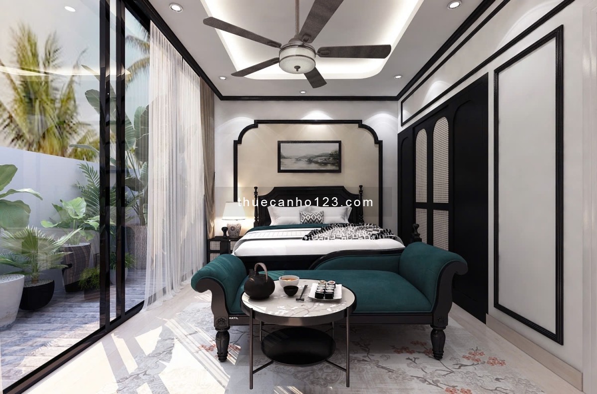 Cho thuê căn hộ 1 phòng ngủ tại Lê Văn Sỹ, P2, Tân Bình, gần công viên Hoàng Văn Thụ