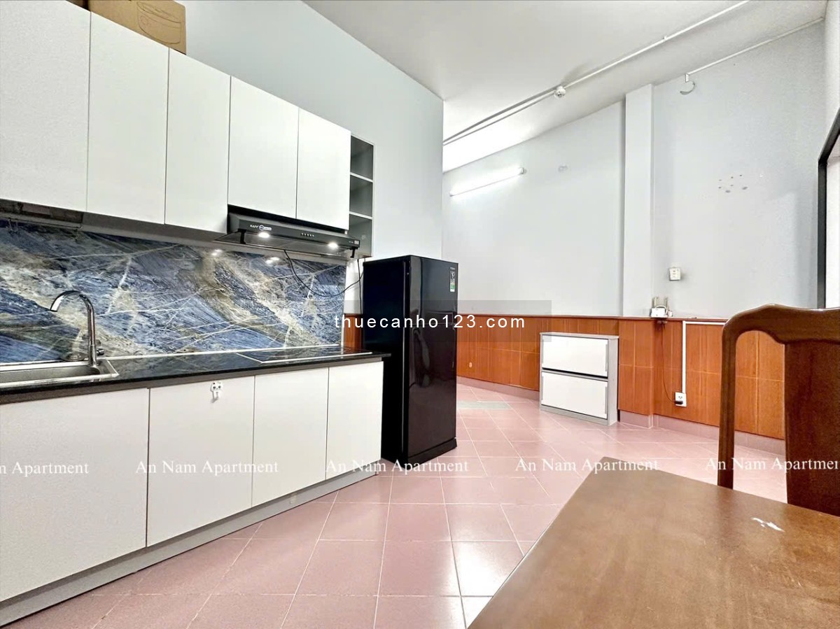 Căn Hộ 1PN 45m2 Ban Công Siêu Thoáng Máy Giặt Riêng Full Nội Thất Ngay Phan Văn Trị Gần Chợ Bà Chiểu