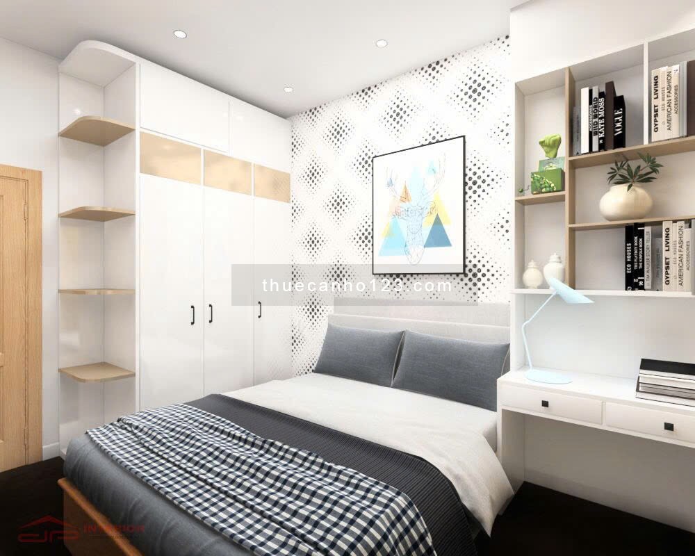 Cho thuê căn hộ Lexington Quận 2, DT 82m2, 2 phòng ngủ, nhà mới đẹp, view mát cả ngày. Giá 15tr/th