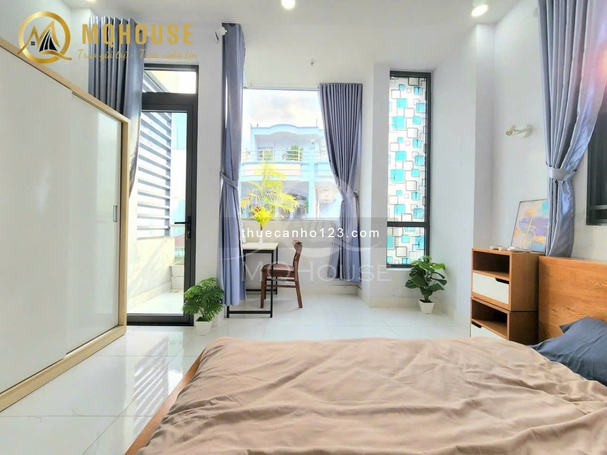 Căn hộ full nội thất – Ban công thoáng – Bếp tách riêng