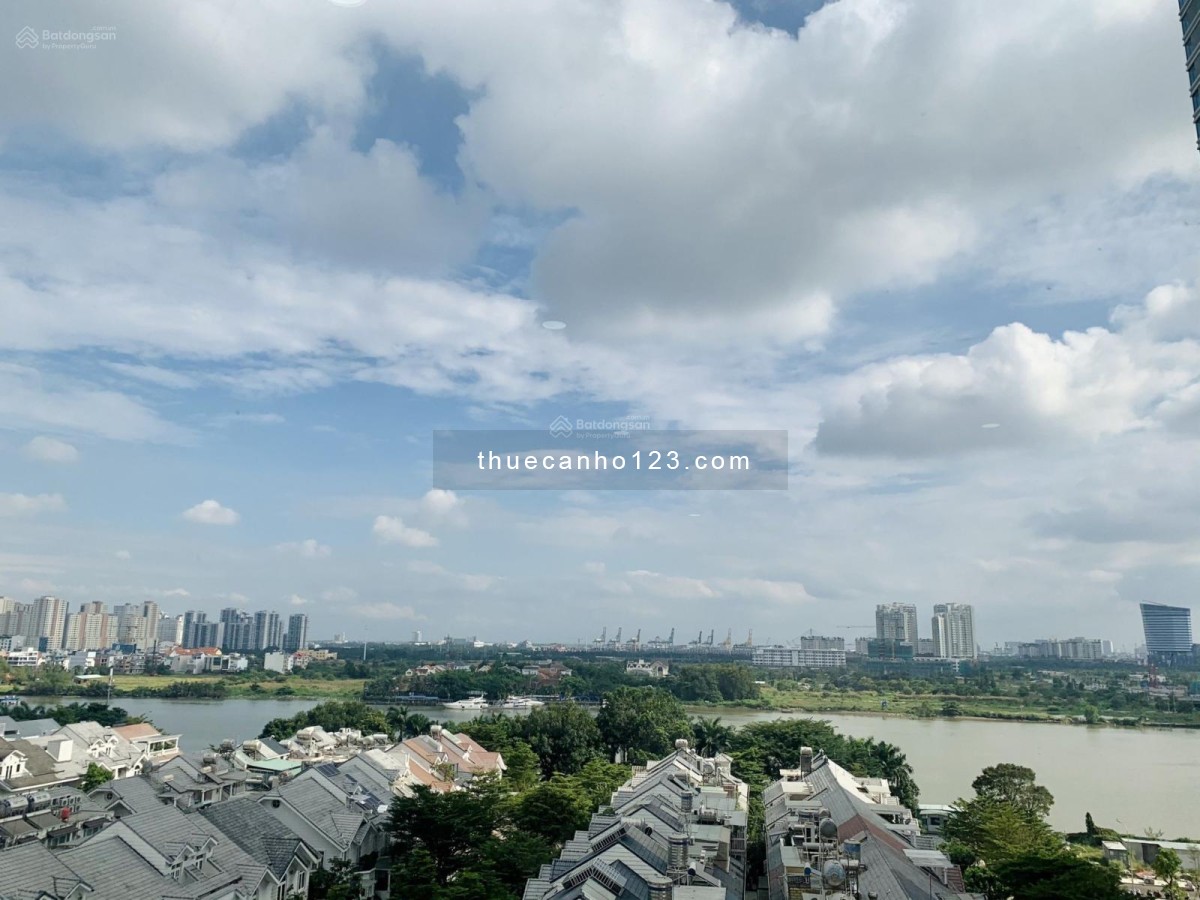 Cho thuê căn hộ Opal Saigon Pearl, 3 phòng ngủ, lầu cao view sông tuyệt đẹp giá 32 triệu/tháng