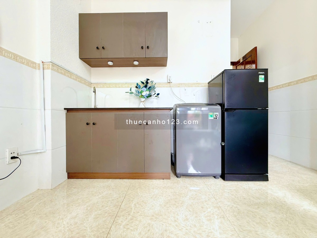 Cho thuê căn hộ 30m² full nội thất - Ban công lớn - Ngay Lotte Cộng Hòa - An ninh, có bảo vệ