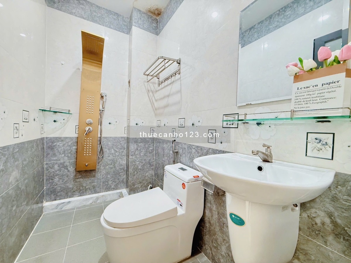 Cho thuê căn hộ 30m² full nội thất - Ban công lớn - Ngay Lotte Cộng Hòa - An ninh, có bảo vệ