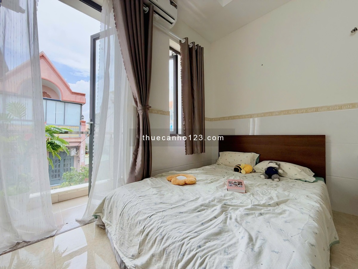 Cho thuê căn hộ 30m² full nội thất - Ban công lớn - Ngay Lotte Cộng Hòa - An ninh, có bảo vệ