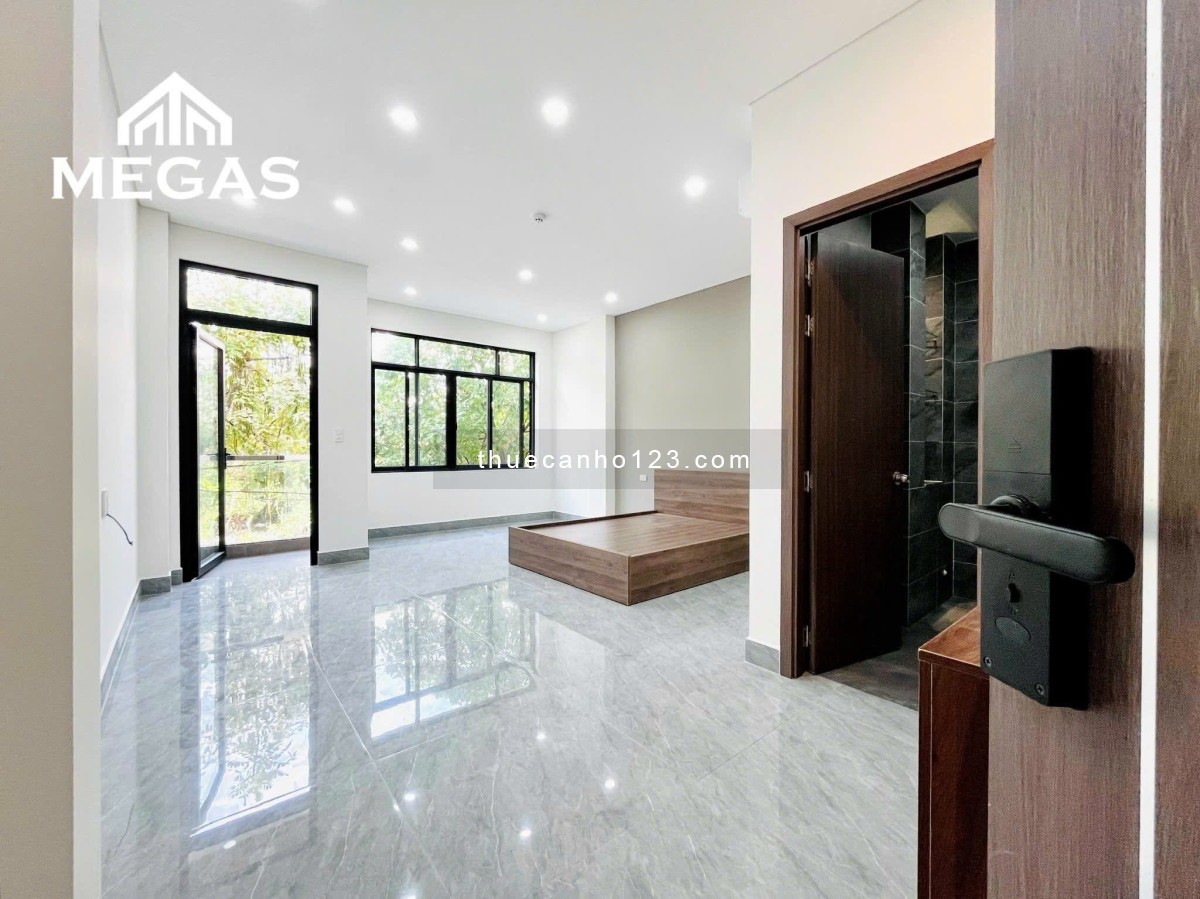 Căn hộ ban công, full nội thất - Mới xây 100% - Ngay Đại học Văn Lang CS3