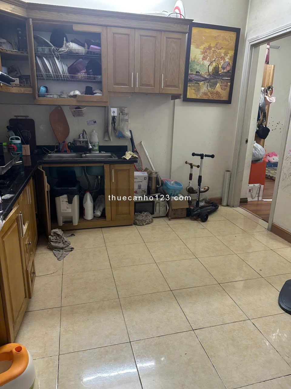 Chính chủ cần Cho thuê căn hộ 2PN, 1WC tại Ngô Thì Nhậm, La Khê, Hà Đông, giá 6,5 triệu/tháng