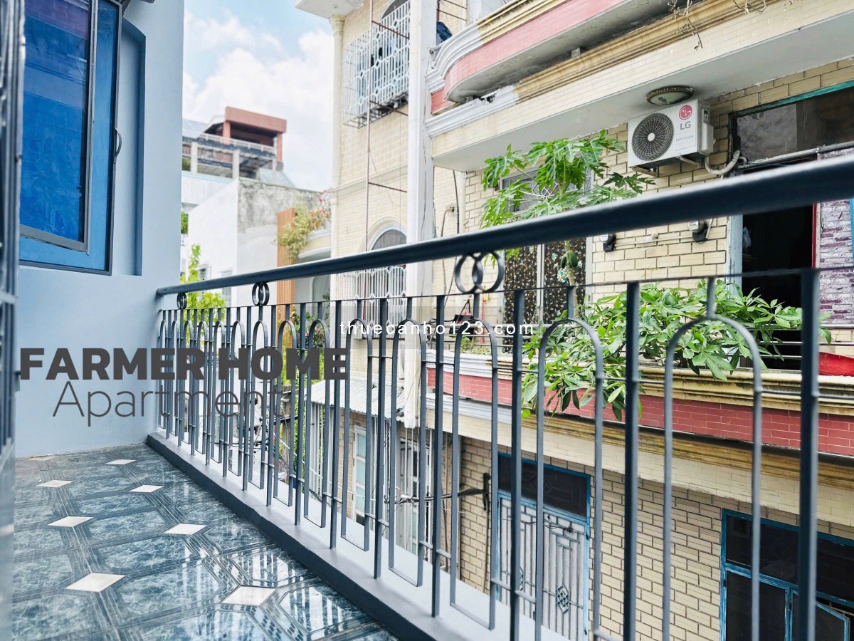 CHO THUÊ Căn hộ 1 phòng nght 50m², Tách bếp, ban công – Ba Vân, P14, Tân Bình