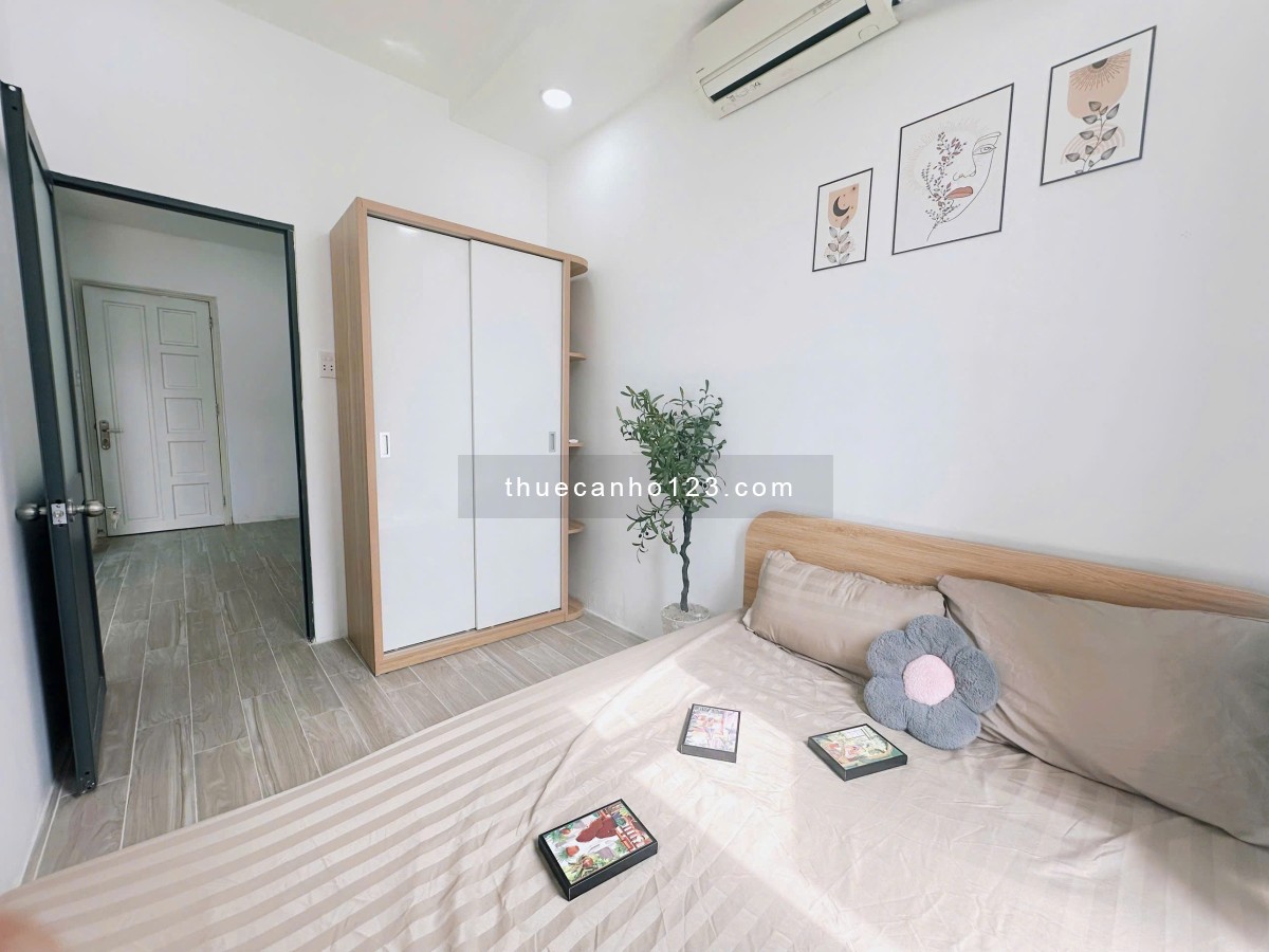 Căn hộ dịch vụ - Ban công - 2 phòng ngủ - Full nội thất - Trần Thị Nghĩ
