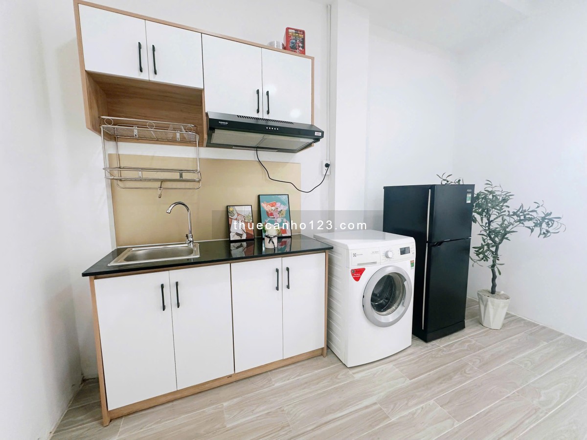 Căn hộ dịch vụ - Ban công - 2 phòng ngủ - Full nội thất - Trần Thị Nghĩ