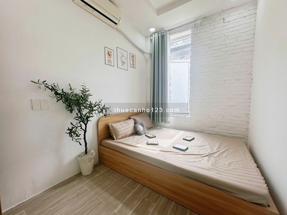 Căn hộ dịch vụ - Ban công - 2 phòng ngủ - Full nội thất - Trần Thị Nghĩ