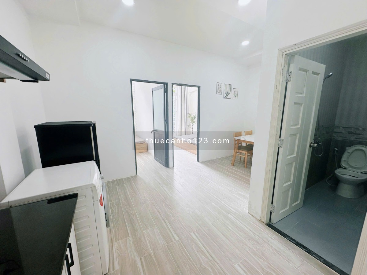 Căn hộ dịch vụ - Ban công - 2 phòng ngủ - Full nội thất - Trần Thị Nghĩ