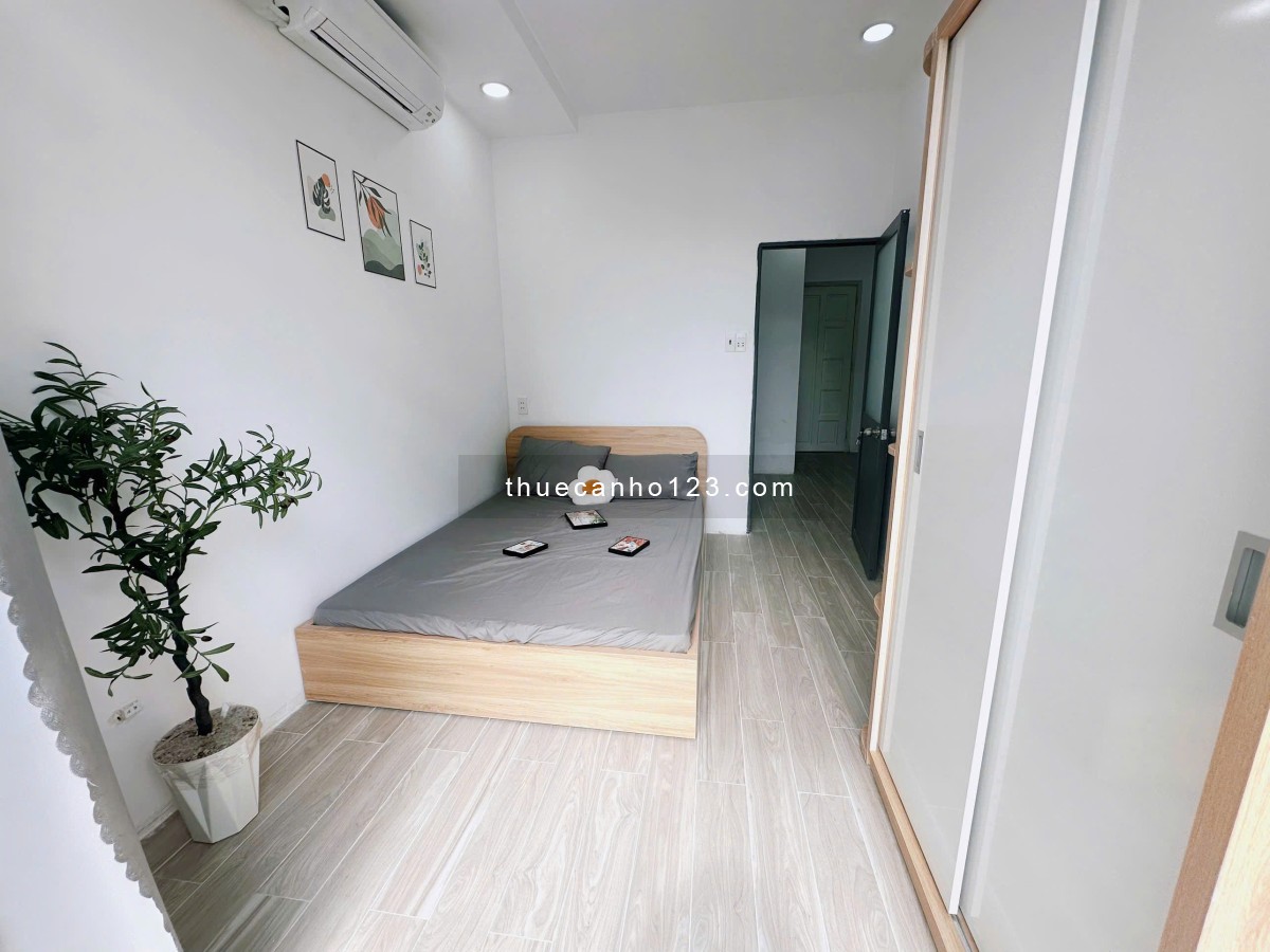 Căn hộ dịch vụ - Ban công - 2 phòng ngủ - Full nội thất - Trần Thị Nghĩ