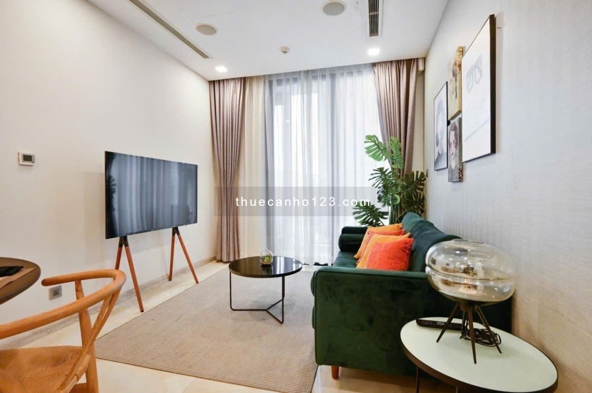 Cần cho thuê gấp căn hộ 1PN view sông Bitexco, giá chỉ 19 triệu/tháng tại Vinhomes Bason. Xem nhà 24