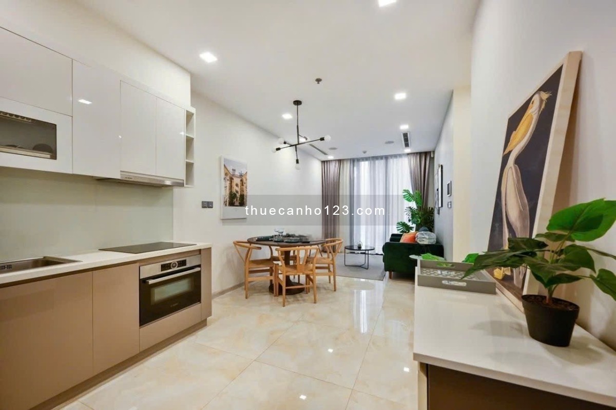 Cần cho thuê gấp căn hộ 1PN view sông Bitexco, giá chỉ 19 triệu/tháng tại Vinhomes Bason. Xem nhà 24