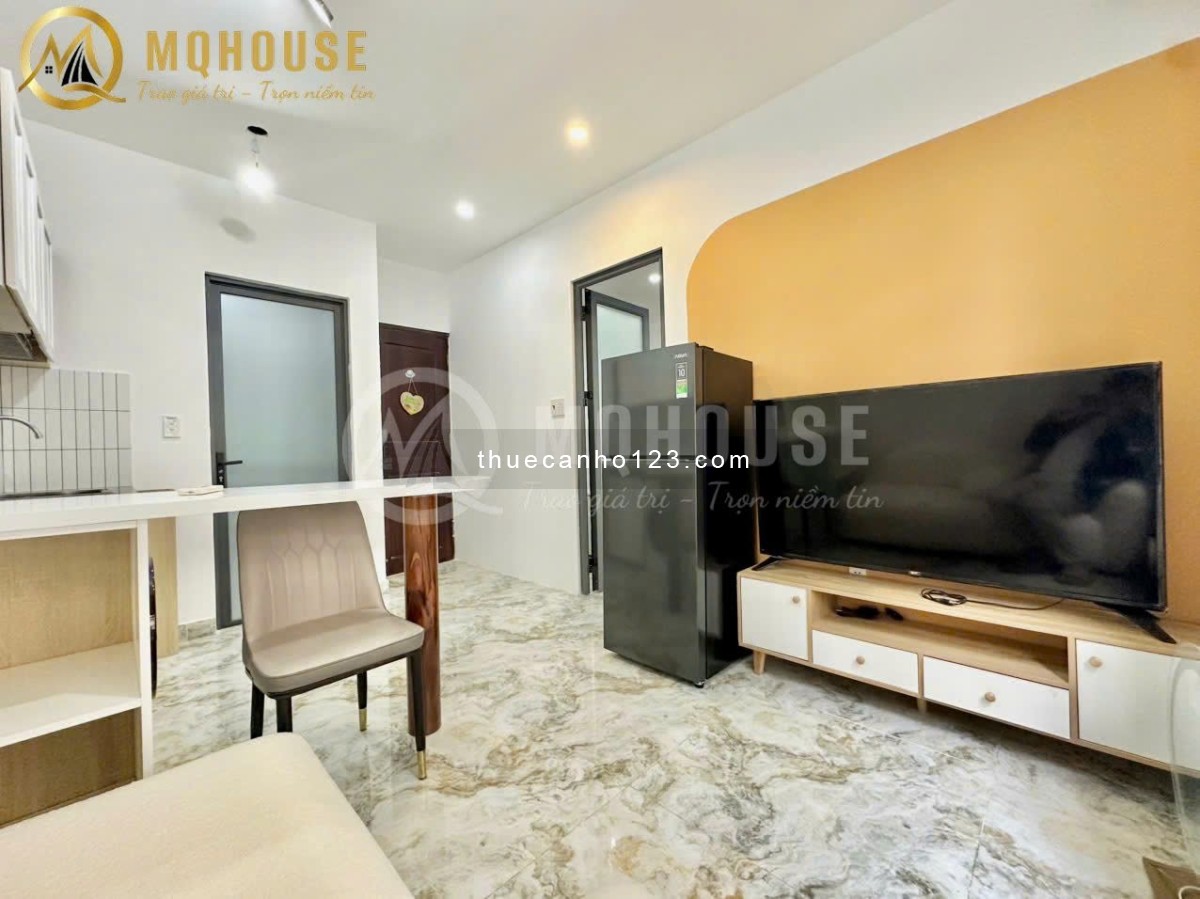 Khai trương Căn Hộ 1PN 2 Bancol Siêu Rộng - Bồn Tắm - Máy Giặc Riêng