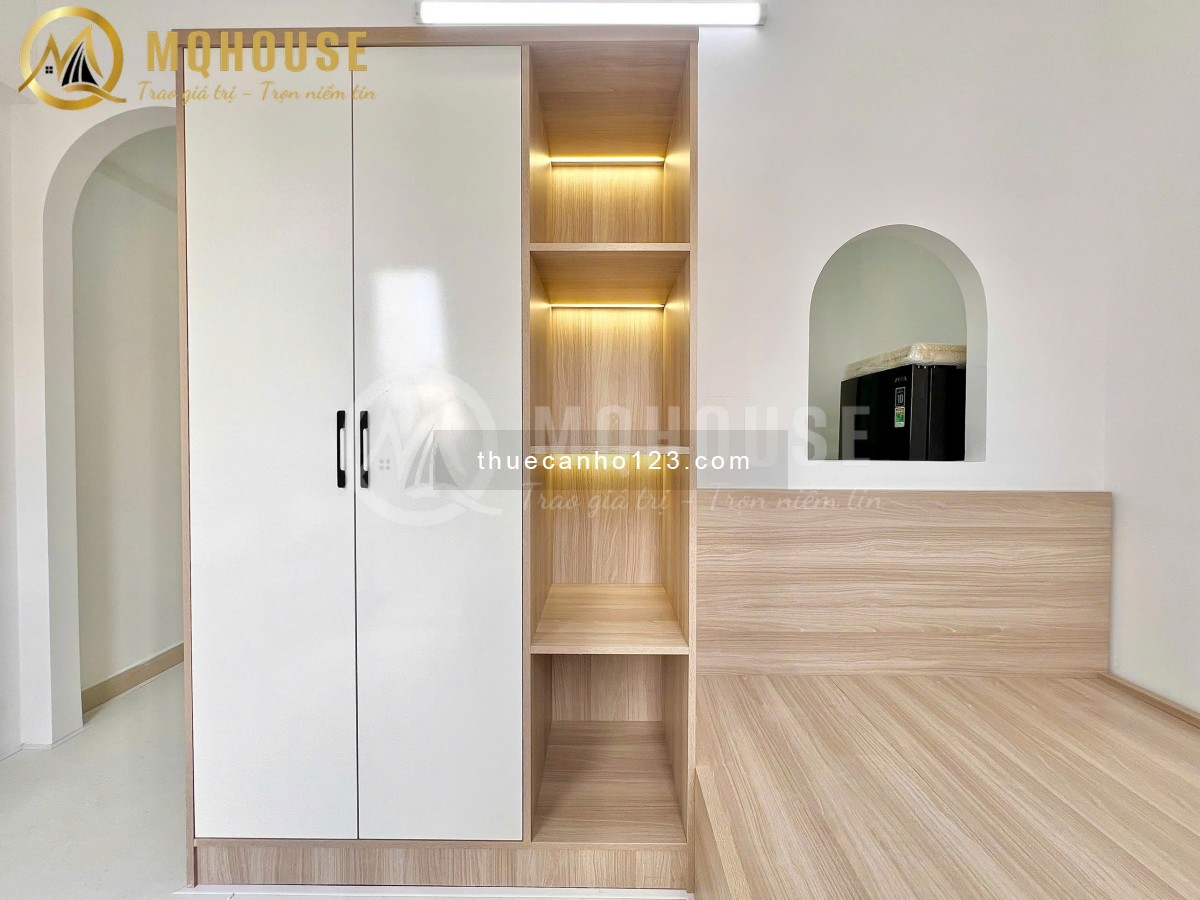 Khai trương Căn Hộ Studio/ 1PN Bacol - Nội thất cao cấp - Máy giặt riêng