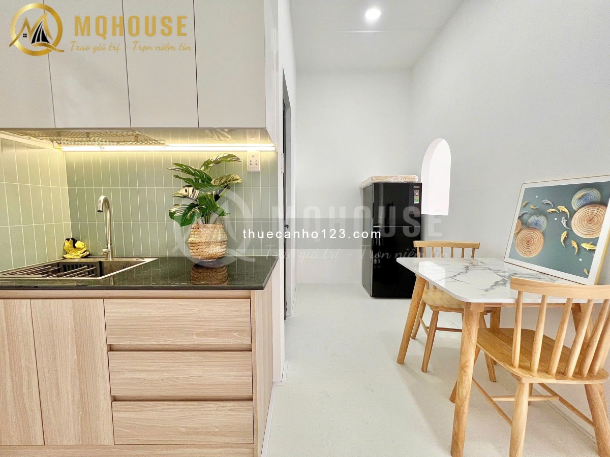 Khai trương Căn Hộ Studio/ 1PN Bacol - Nội thất cao cấp - Máy giặt riêng