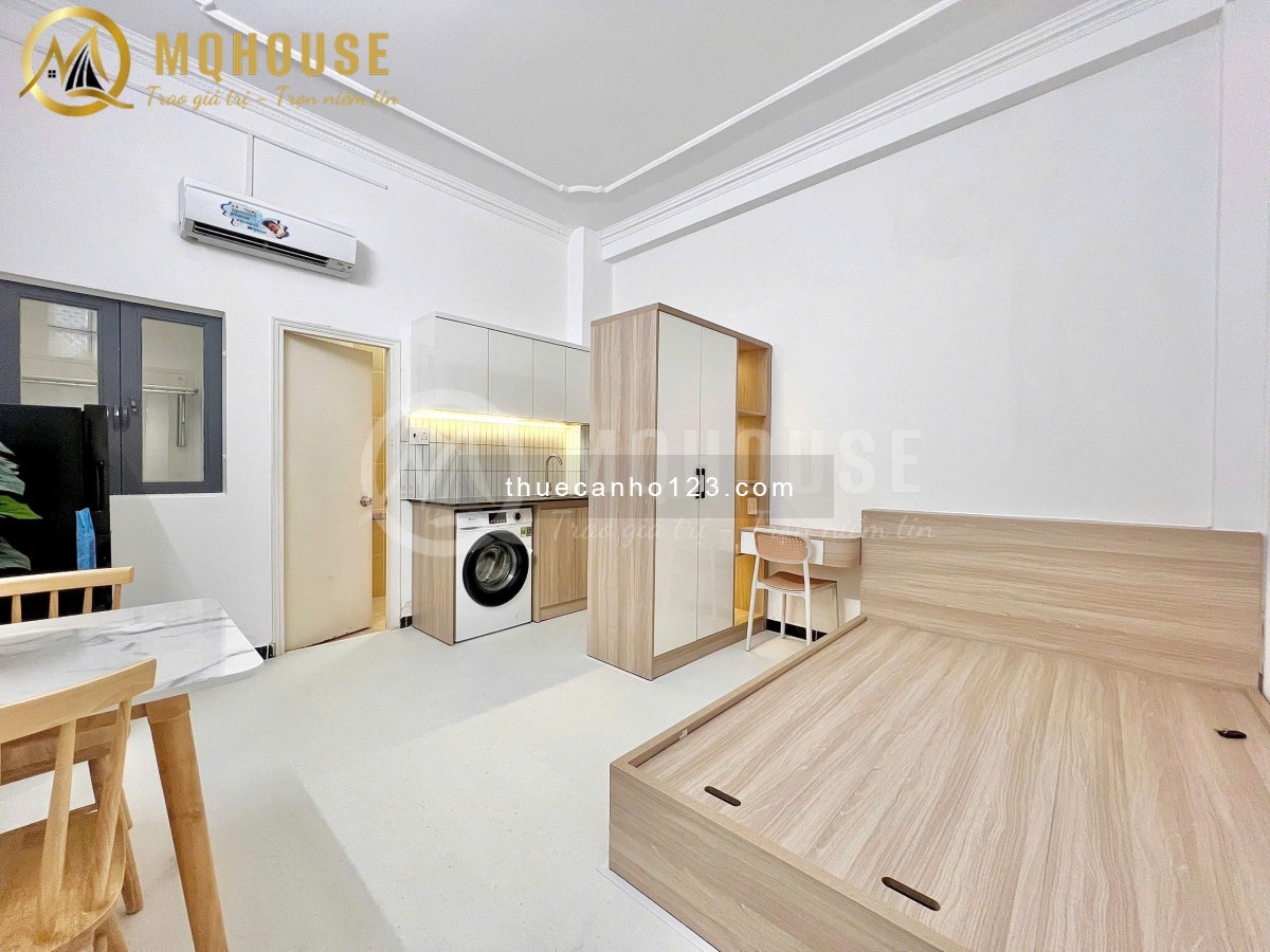 Khai trương Căn Hộ Studio/ 1PN Bacol - Nội thất cao cấp - Máy giặt riêng
