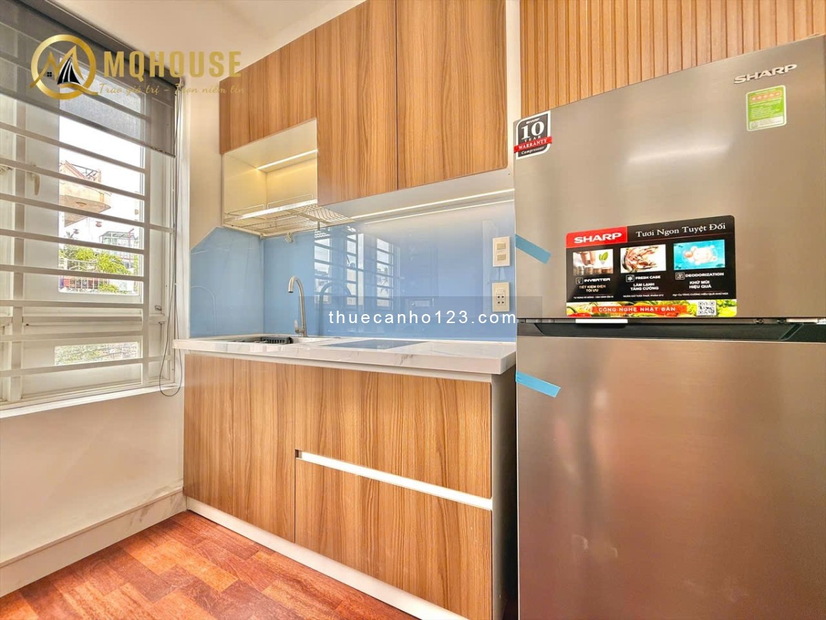 ️Căn Hộ Studio/1PN Bancon, Nội Thất Gỗ Cao Cấp – Sang Xịn – Vào Ở Ngay