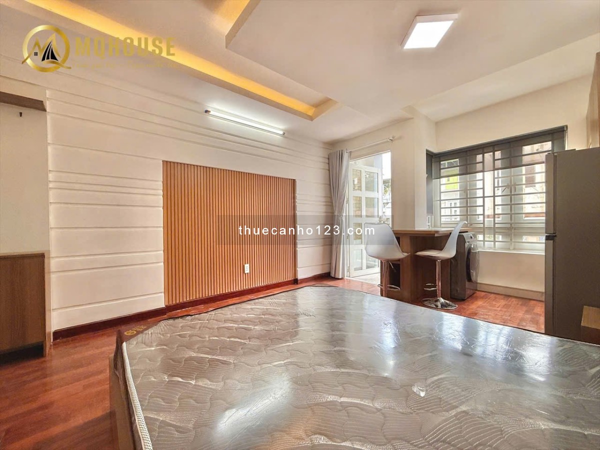 ️Căn Hộ Studio/1PN Bancon, Nội Thất Gỗ Cao Cấp – Sang Xịn – Vào Ở Ngay