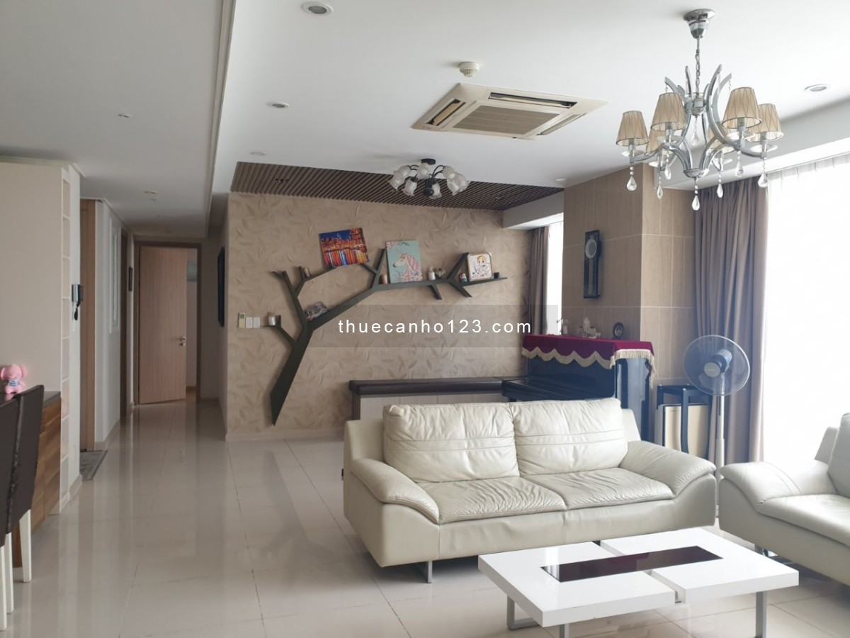 Cho thuê căn hộ 75m², 2PN, lầu cao view thoáng mát, nhà mới đẹp tại Cantavil An Phú
