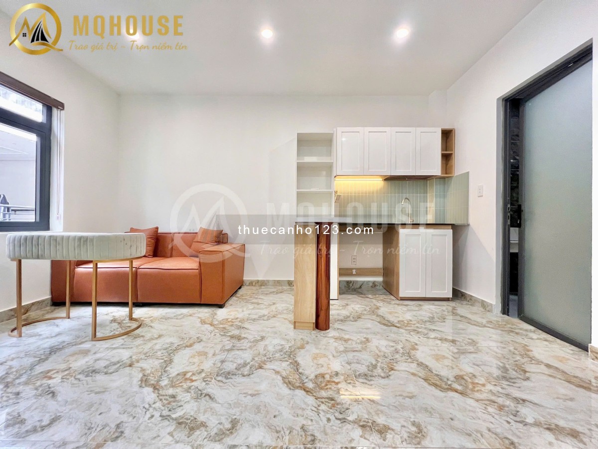Cho Thuê CH/CC 1PN 50m2 Mini Full Nội Thất Bancol Ngay CV Hoàng Văn Thụ