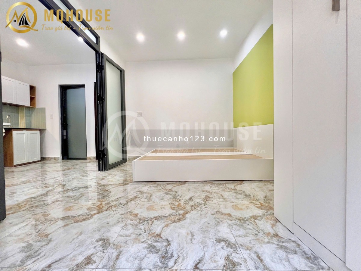 Cho Thuê CH/CC 1PN 50m2 Mini Full Nội Thất Bancol Ngay CV Hoàng Văn Thụ