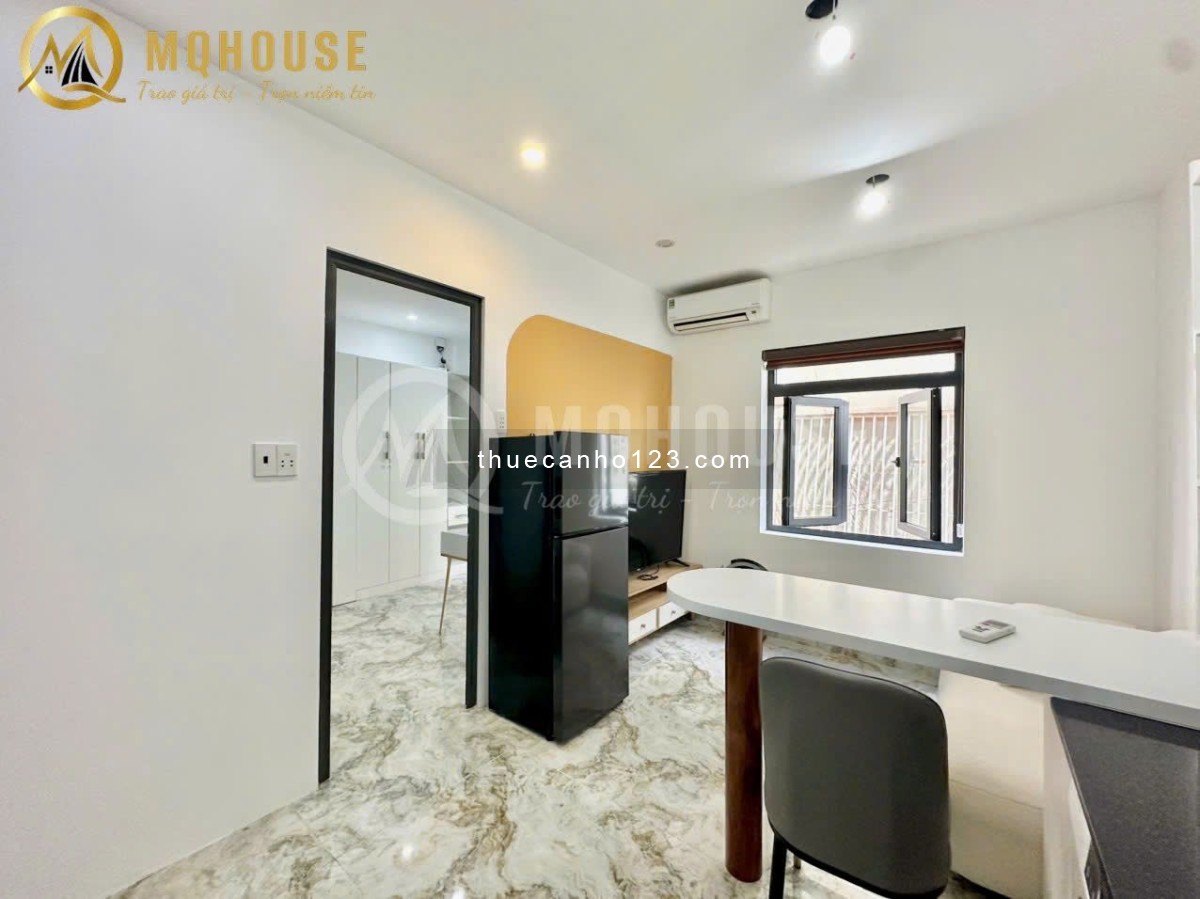 Cho Thuê CH/CC 1PN 50m2 Mini Full Nội Thất Bancol Ngay CV Hoàng Văn Thụ