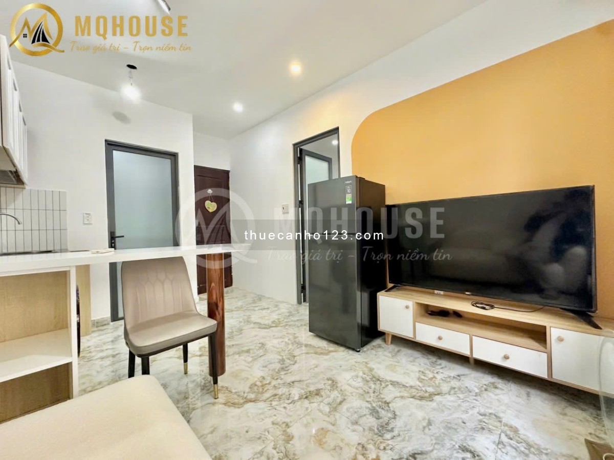 Cho Thuê CH/CC 1PN 50m2 Mini Full Nội Thất Bancol Ngay CV Hoàng Văn Thụ