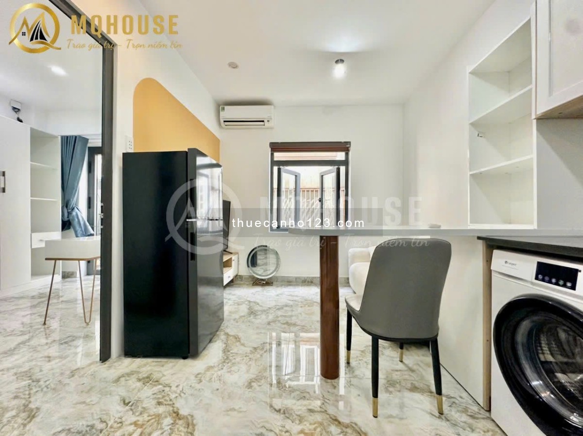 Cho Thuê CH/CC 1PN 50m2 Mini Full Nội Thất Bancol Ngay CV Hoàng Văn Thụ