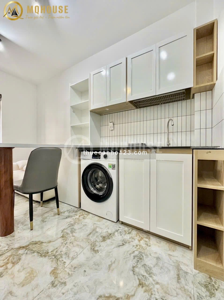 Cho Thuê CH/CC 1PN 50m2 Mini Full Nội Thất Bancol Ngay CV Hoàng Văn Thụ