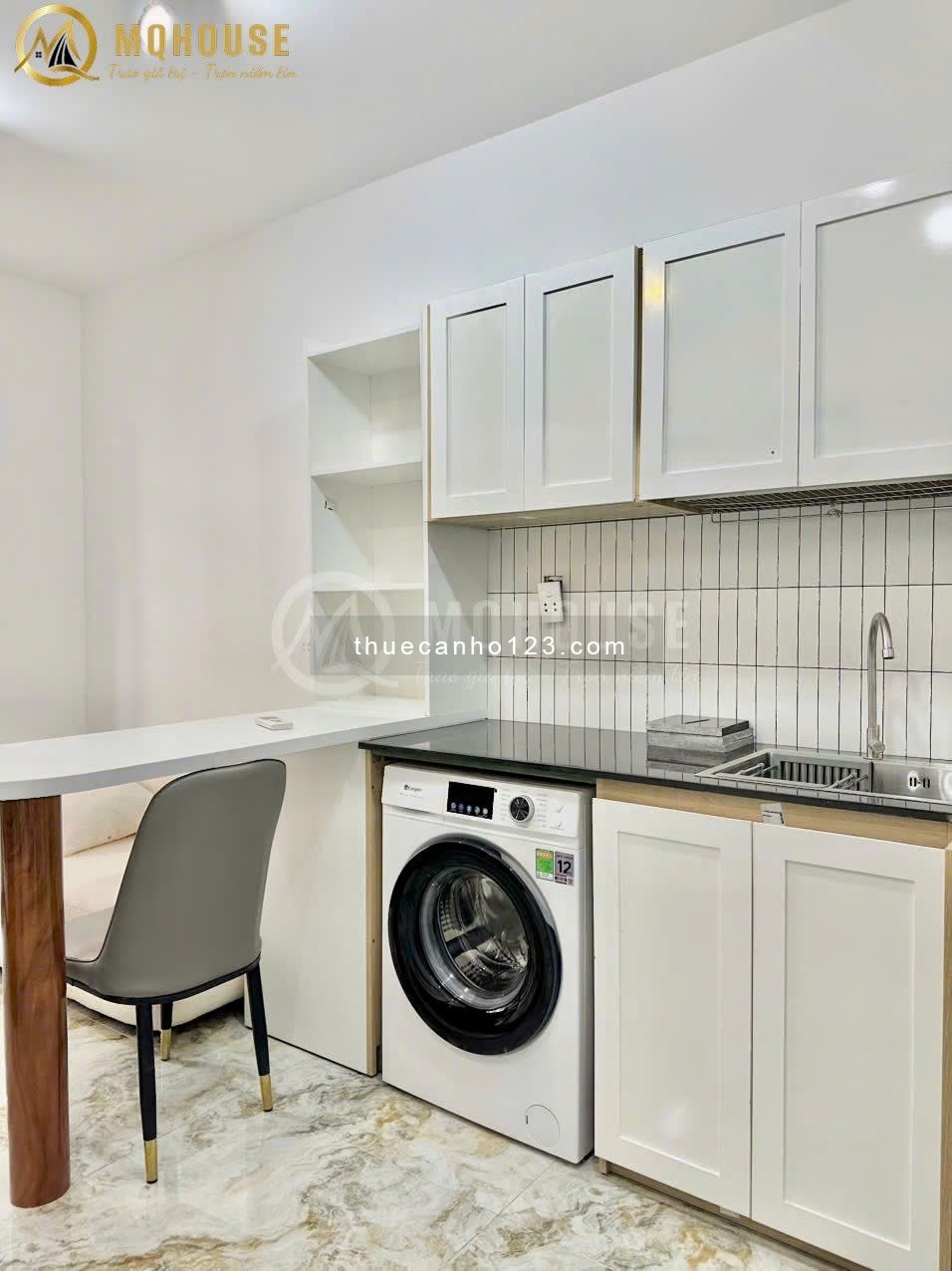 Cho Thuê CH/CC 1PN 50m2 Mini Full Nội Thất Bancol Ngay CV Hoàng Văn Thụ