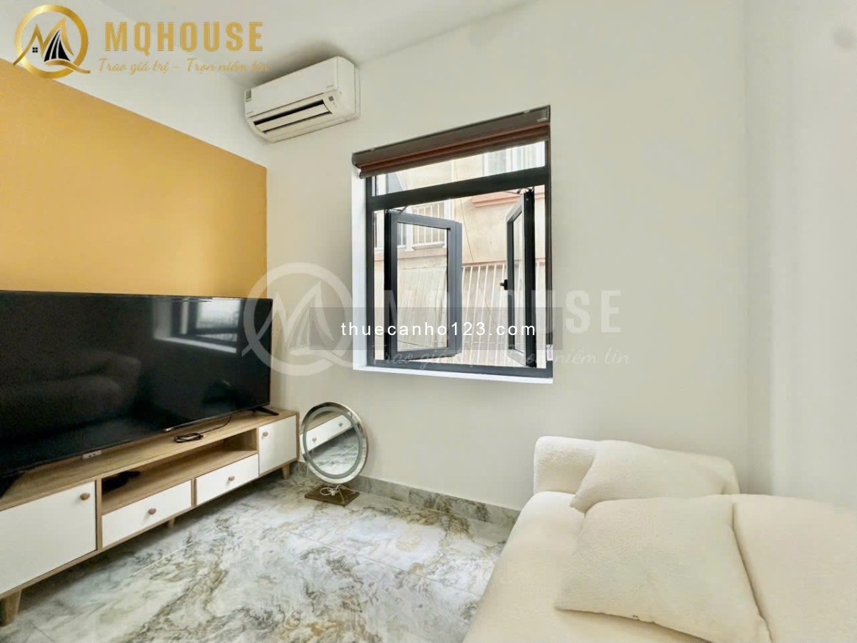 Cho Thuê CH/CC 1PN 50m2 Mini Full Nội Thất Bancol Ngay CV Hoàng Văn Thụ