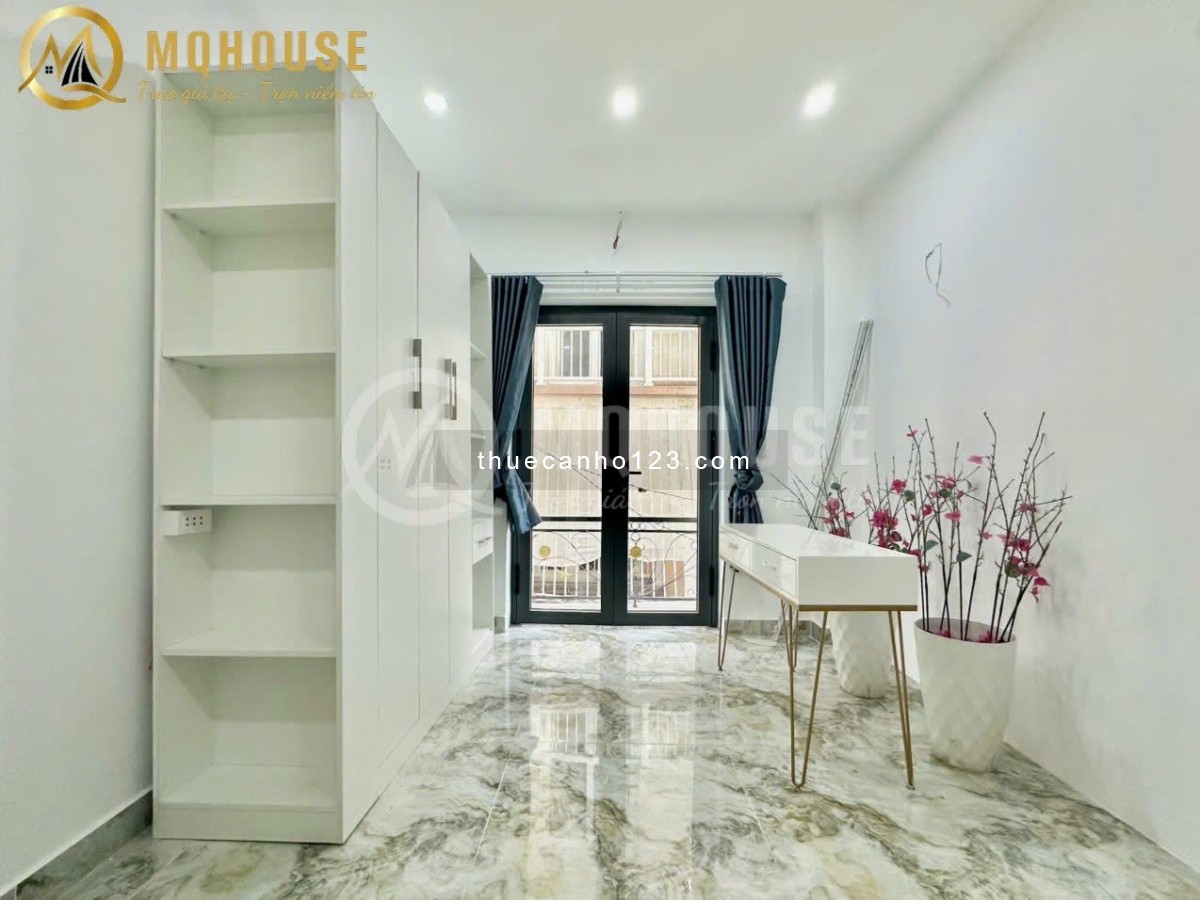 Cho Thuê CH/CC 1PN 50m2 Mini Full Nội Thất Bancol Ngay CV Hoàng Văn Thụ