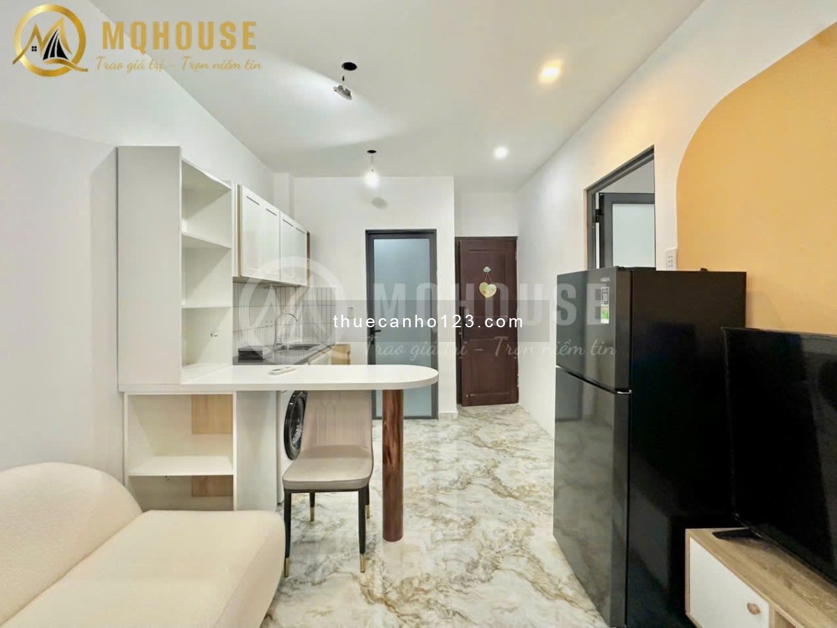 Cho Thuê CH/CC 1PN 50m2 Mini Full Nội Thất Bancol Ngay CV Hoàng Văn Thụ