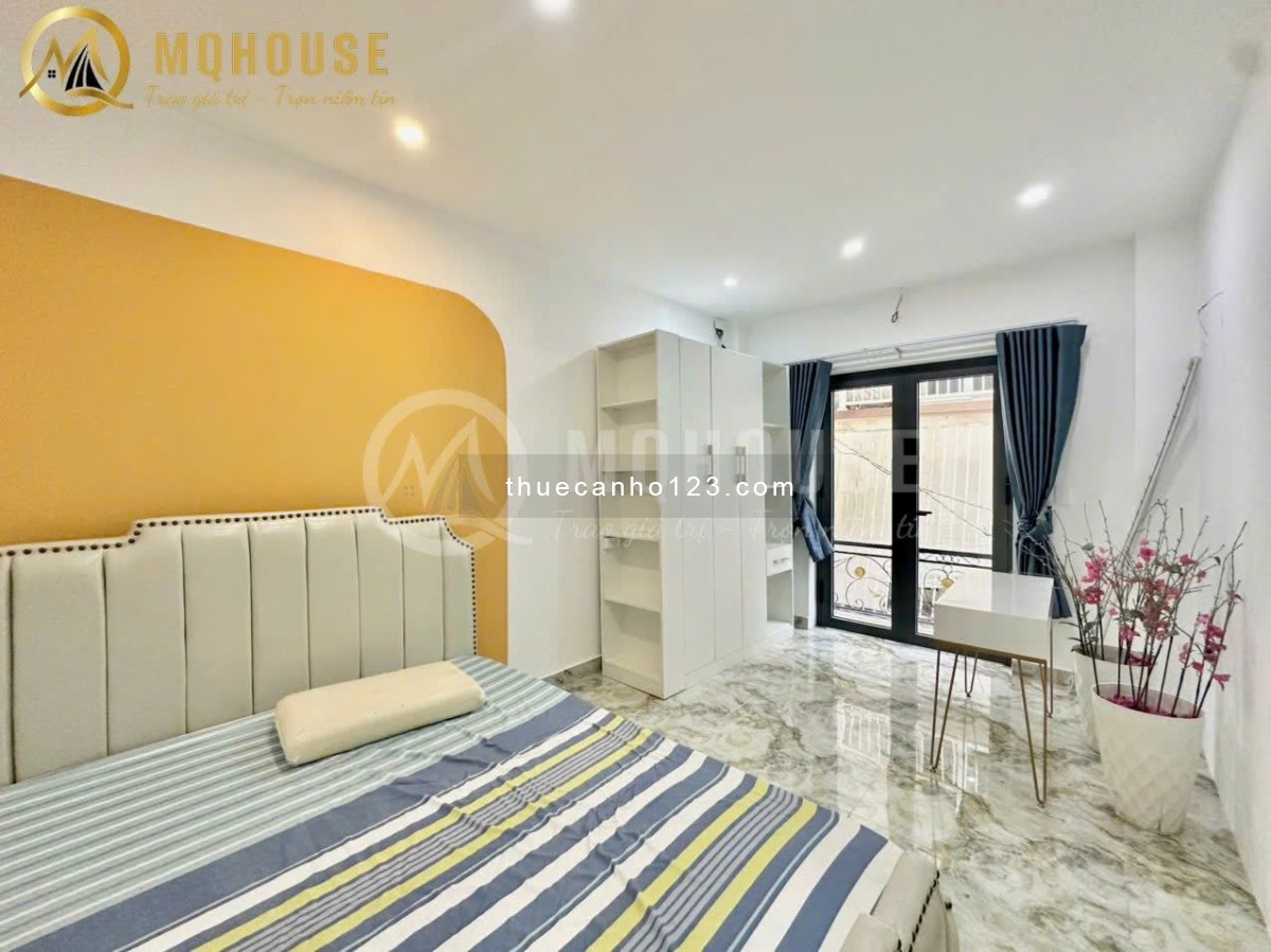 Cho Thuê CH/CC 1PN 50m2 Mini Full Nội Thất Bancol Ngay CV Hoàng Văn Thụ