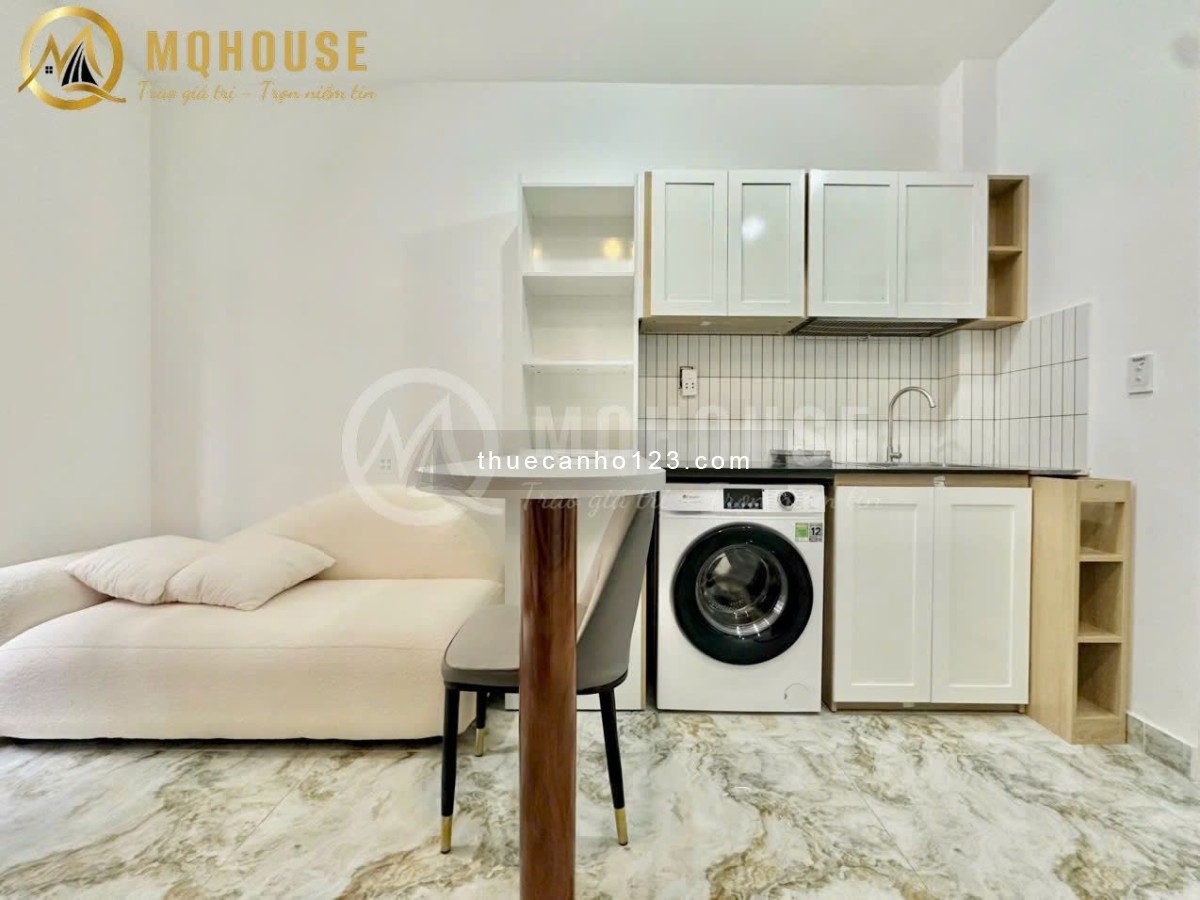 Cho Thuê CH/CC 1PN 50m2 Mini Full Nội Thất Bancol Ngay CV Hoàng Văn Thụ