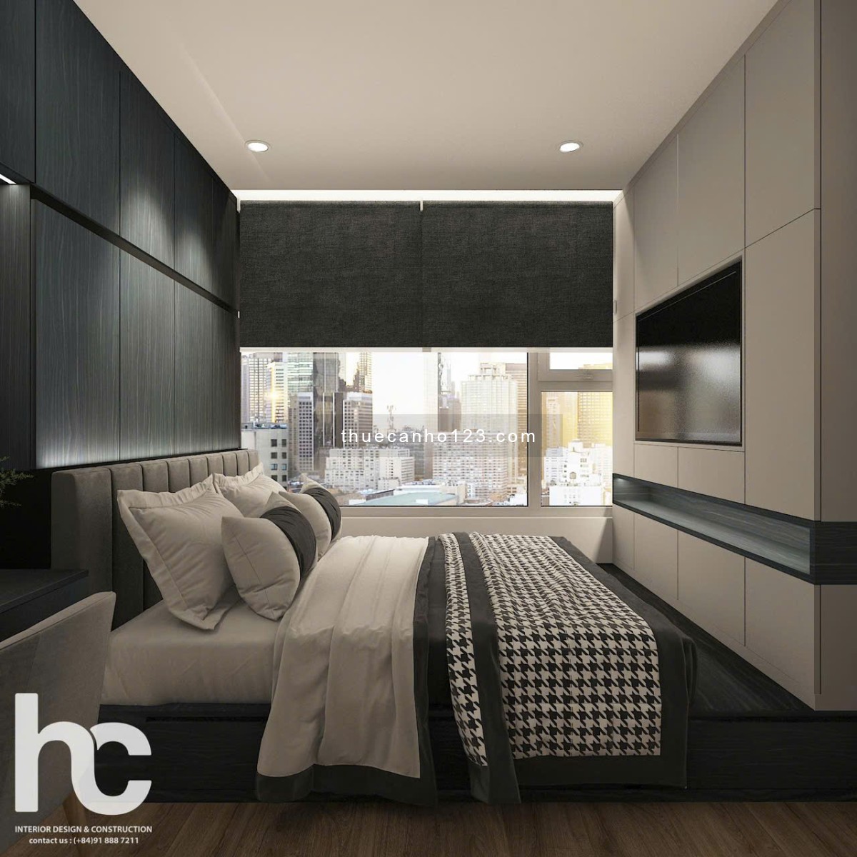 Cho thuê căn hộ Cộng Hòa Garden 2 phòng ngủ full đồ 14,5 triệu/tháng Tân Bình TPHCM