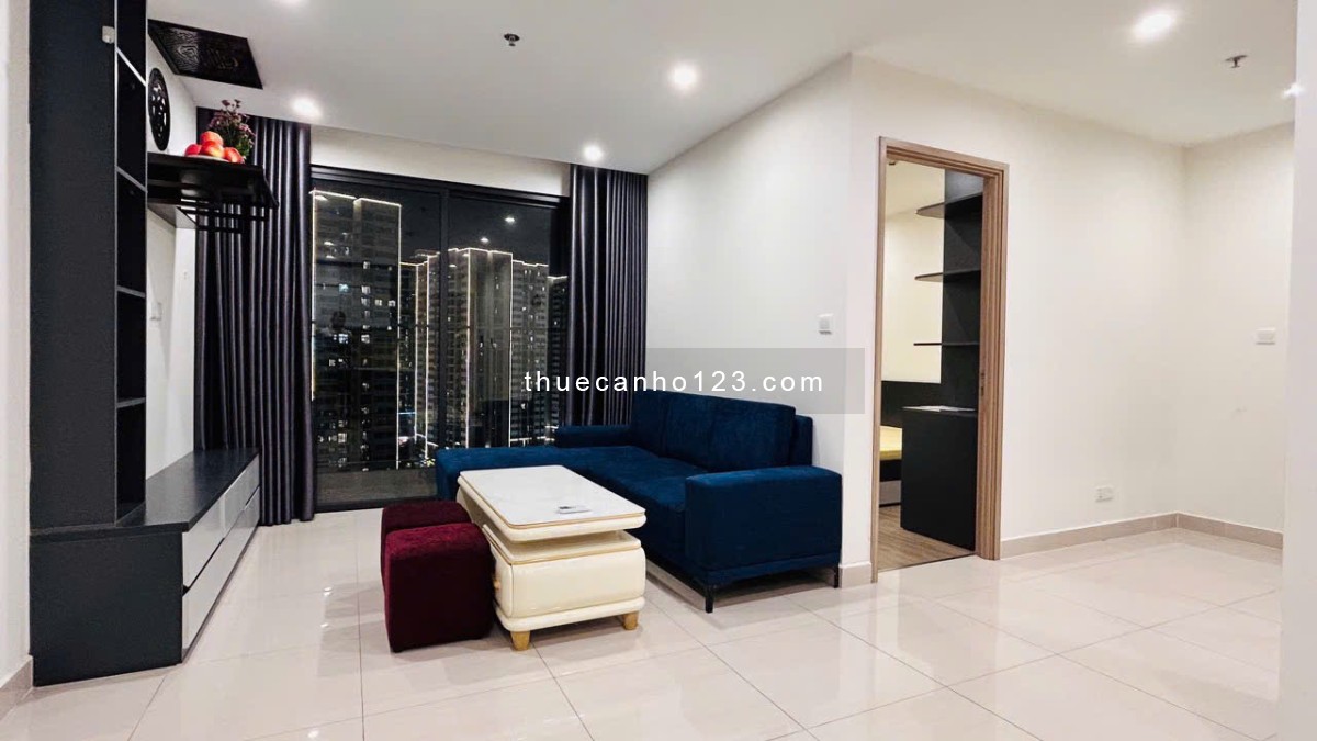 Chính chủ cho thuê căn 2n1vs đầy đủ nội thất, tầng trung giá 7.5 triệu bao phí tại Ocean Park