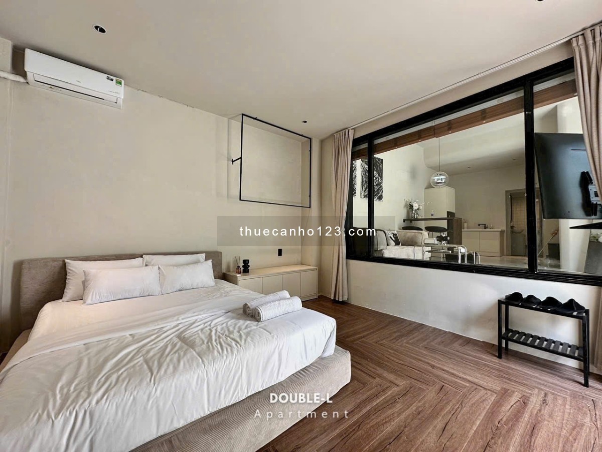 Cho thuê căn hộ quận 3 - 2PN 100m2 - Sân Vườn Riêng - Oto đổ cửa, Gần BV Bình Dân, Vòng Xoay Dân Chủ