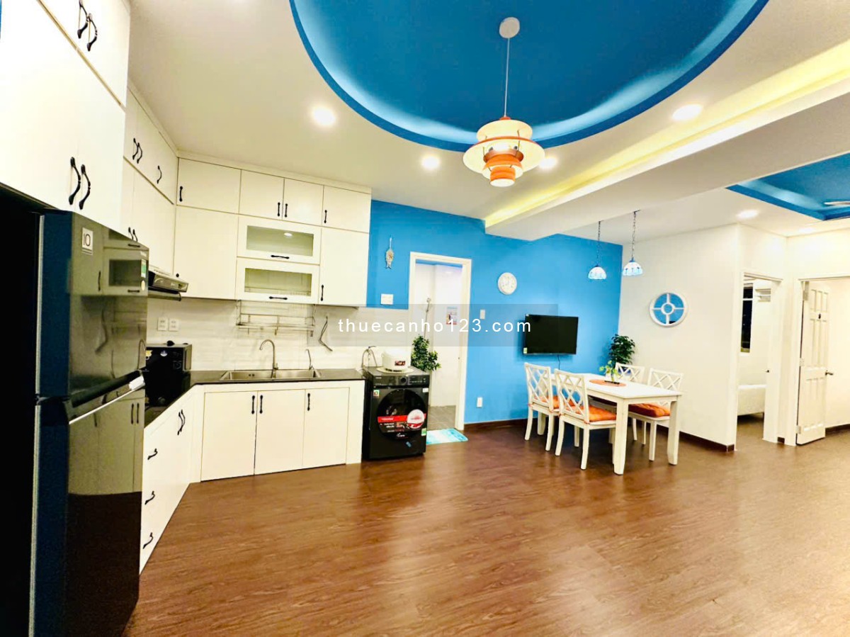 Cho thuê căn hộ 2PN 2WC, Dt 85m2, Có nội thất/không nội thất, Gần Thảo Cầm Viên, Chợ Thị Nghè