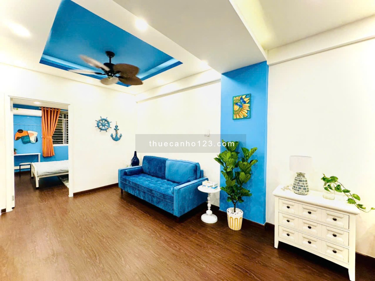 Cho thuê căn hộ 2PN 2WC, Dt 85m2, Có nội thất/không nội thất, Gần Thảo Cầm Viên, Chợ Thị Nghè