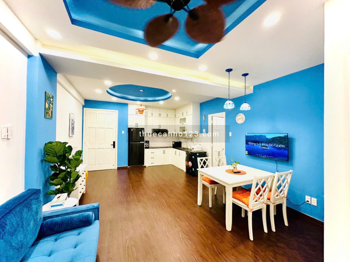 Cho thuê căn hộ 2PN 2WC, Dt 85m2, Có nội thất/không nội thất, Gần Thảo Cầm Viên, Chợ Thị Nghè