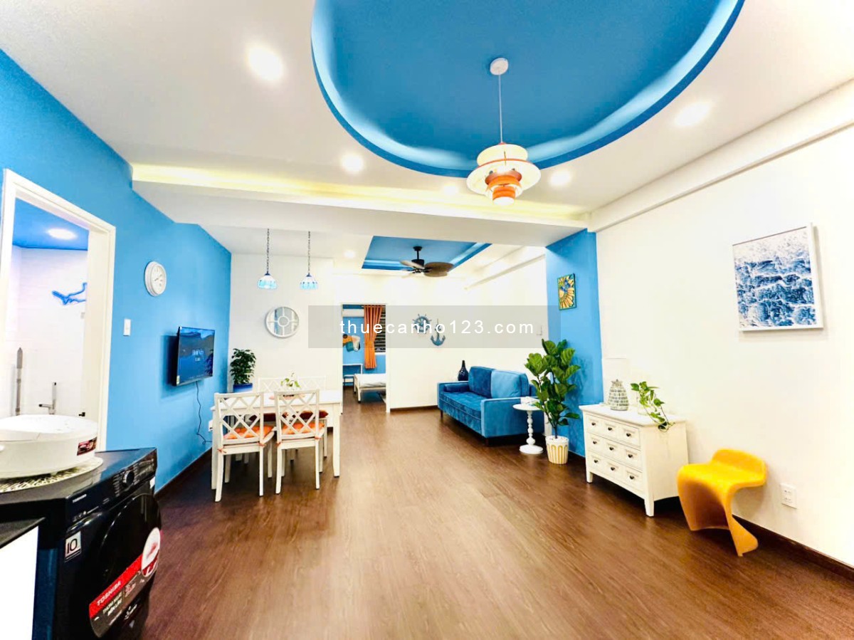 Cho thuê căn hộ 2PN 2WC, Dt 85m2, Có nội thất/không nội thất, Gần Thảo Cầm Viên, Chợ Thị Nghè