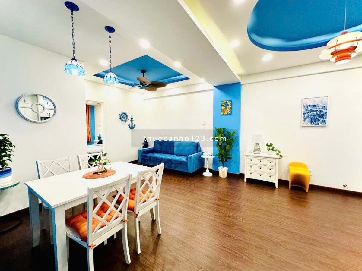 Cho thuê căn hộ 2PN 2WC, Dt 85m2, Có nội thất/không nội thất, Gần Thảo Cầm Viên, Chợ Thị Nghè