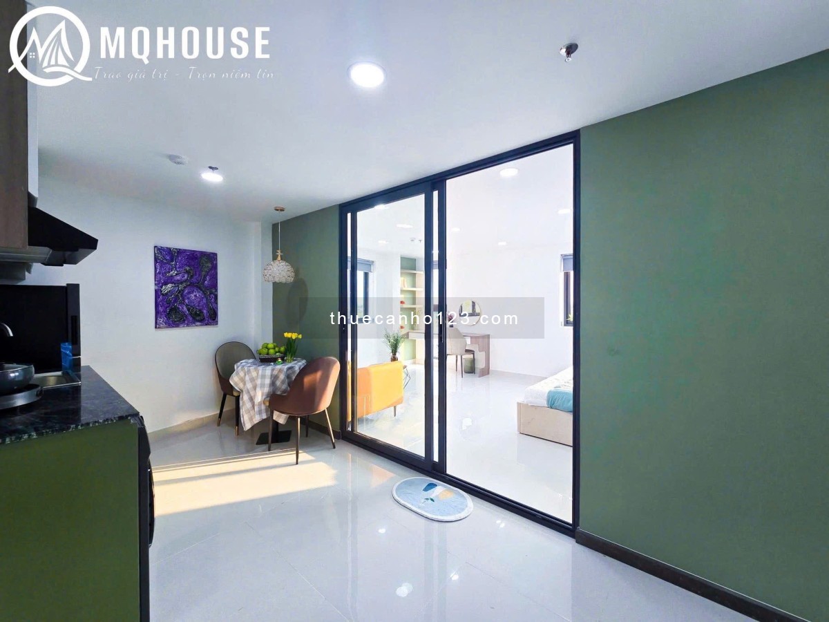 Khai trương 1 phòng ngủ ban công full nội thất 45m2. Giá chỉ từ 7,5 triệu gần RMIT, TDT, SC Vivo