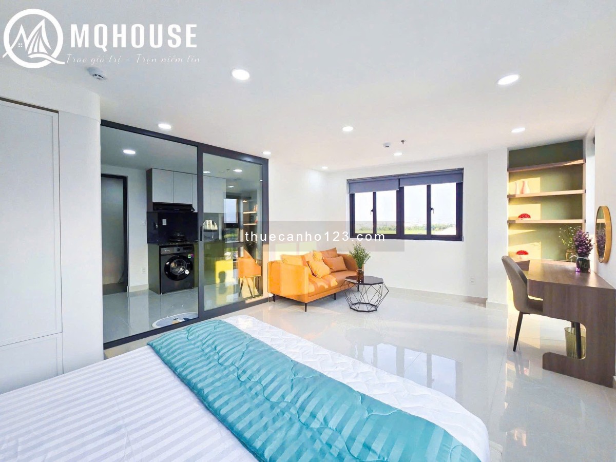 Khai trương 1 phòng ngủ ban công full nội thất 45m2. Giá chỉ từ 7,5 triệu gần RMIT, TDT, SC Vivo