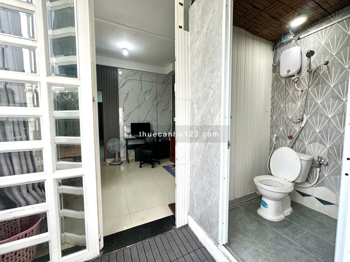 Cho Thuê Penhouse 1PN Full Nội Thất Bancol Ngay CV Hoàng Văn Thụ