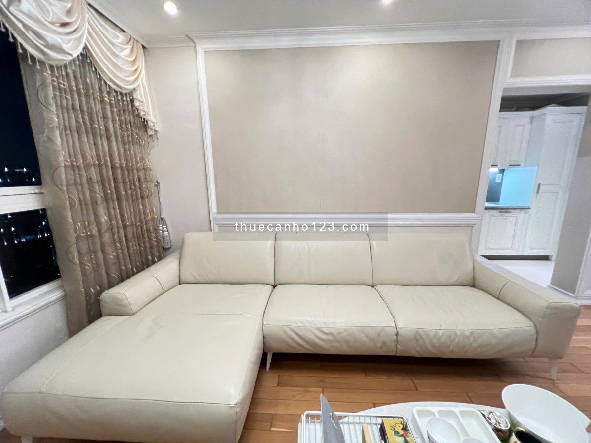 Cho Thuê Căn Hộ 2 Phòng Ngủ LEMAN LUXURY TRUNG TÂM QUẬN 3, Đầy Đủ Tiện Nghi, LH 0906.887.586 Quân